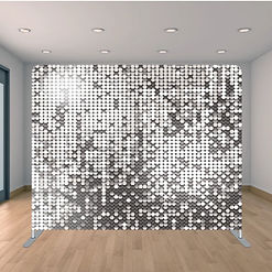 Silver Sequin Backdrop