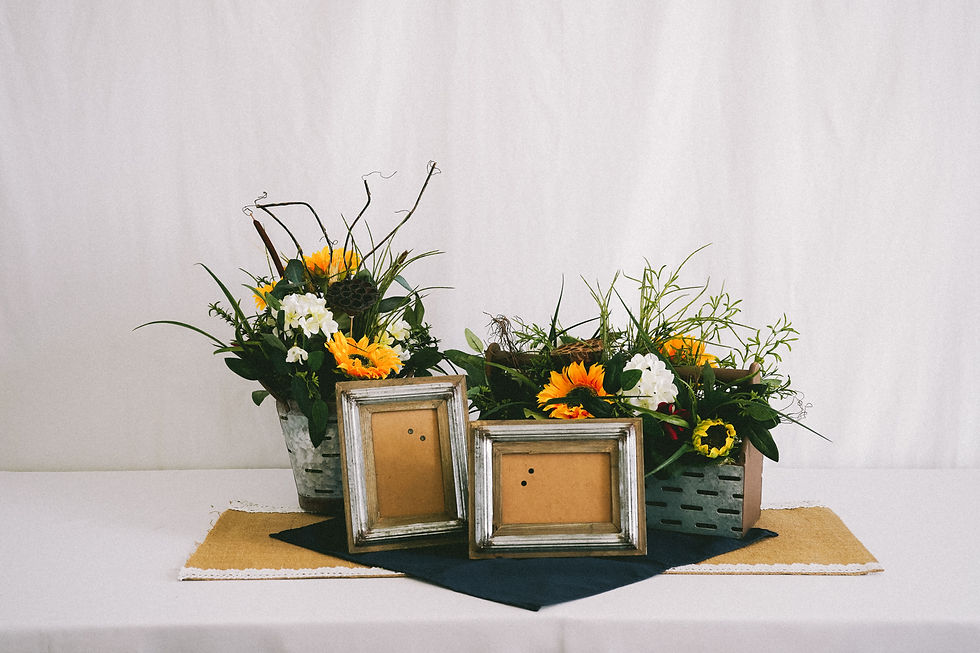 Thumbnail: Galvanized Sunflower Arrangement