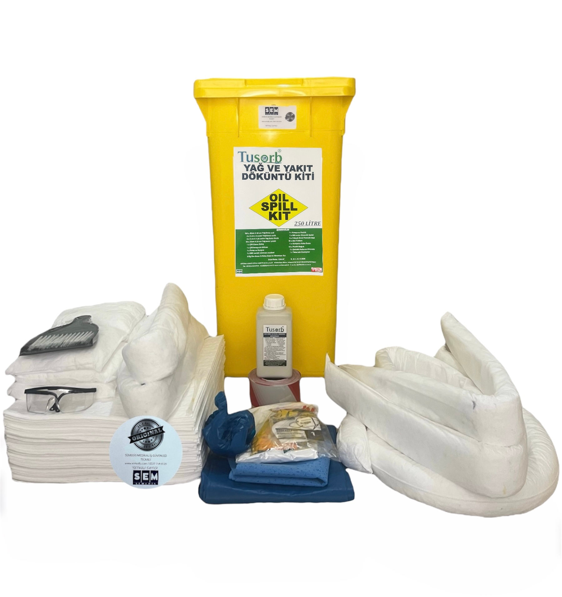 yağ döküntü kiti