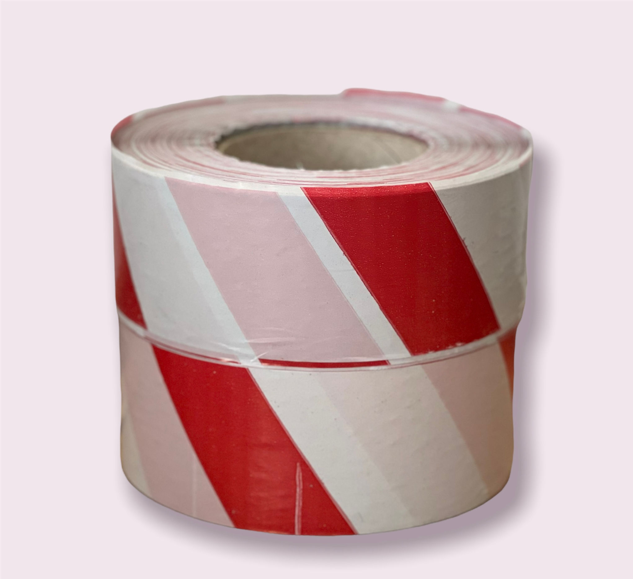 Emniyet İkaz Şeridi kırmızı beyaz 6cm   (6 adet)