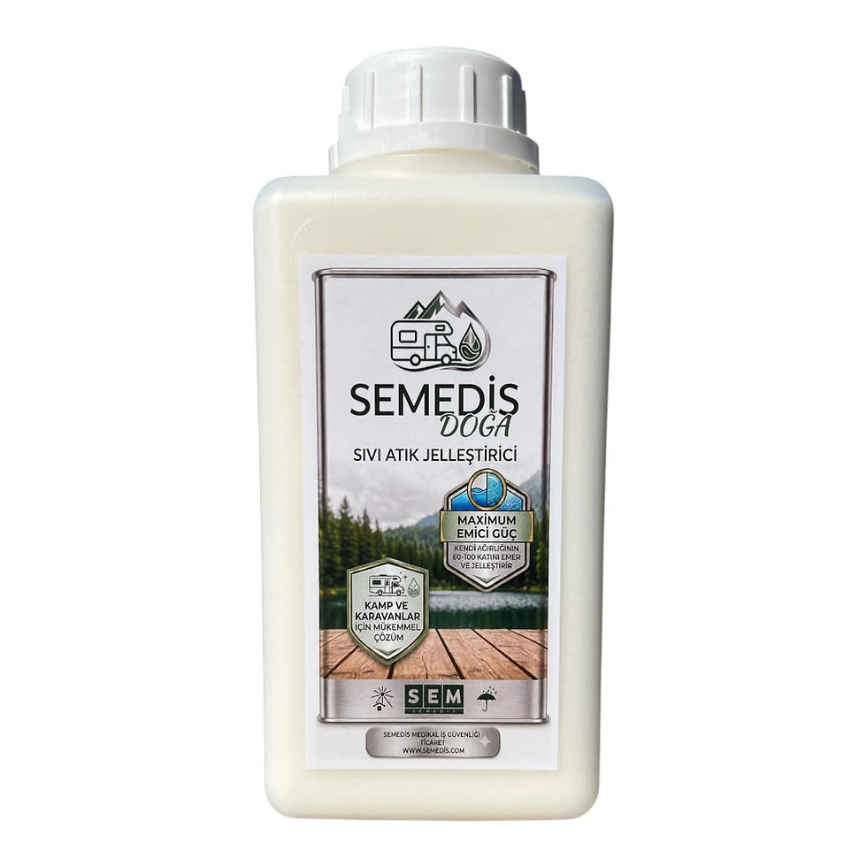 Sıvı Atık Jelleştirici Absorban