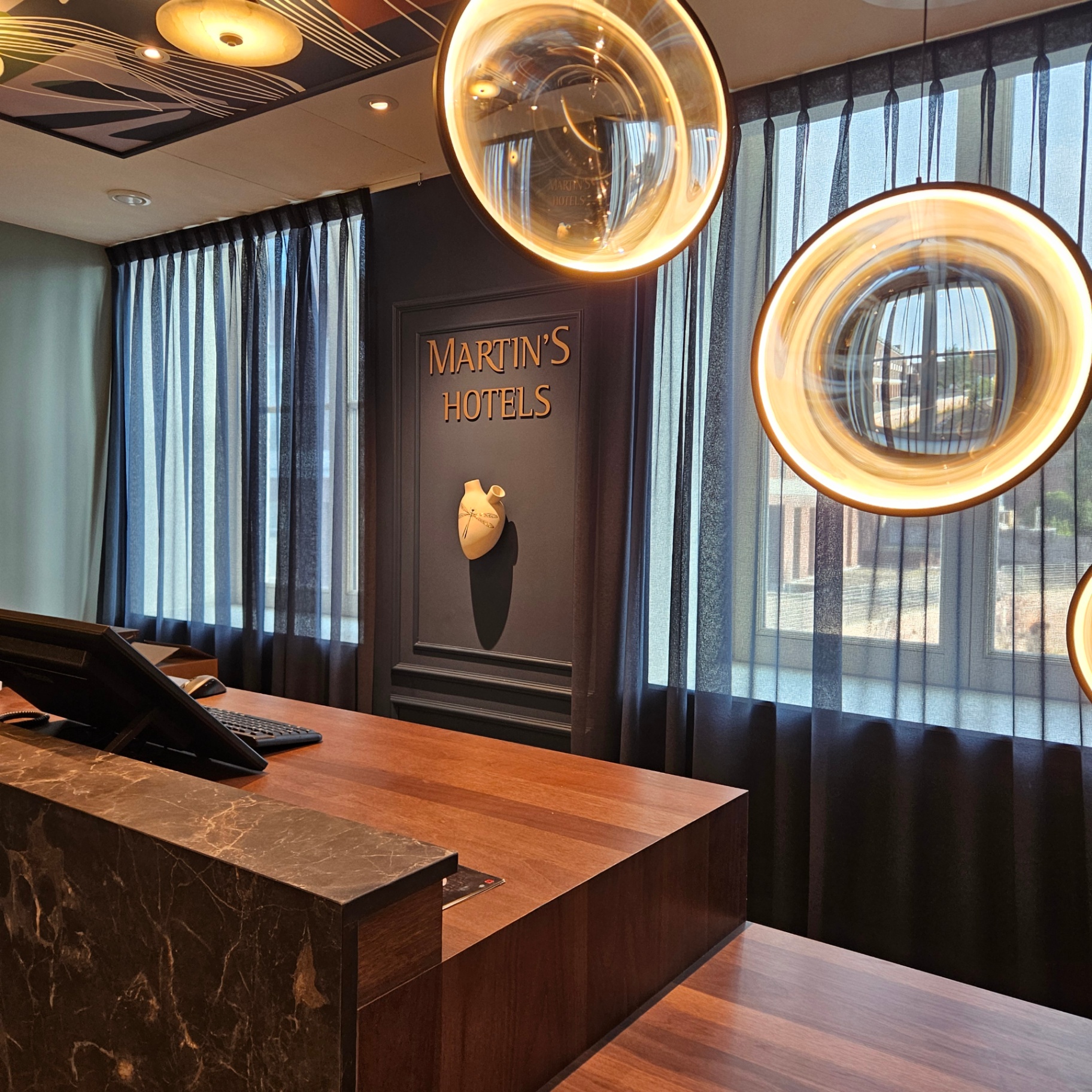 Receptie van Martin's Hotels