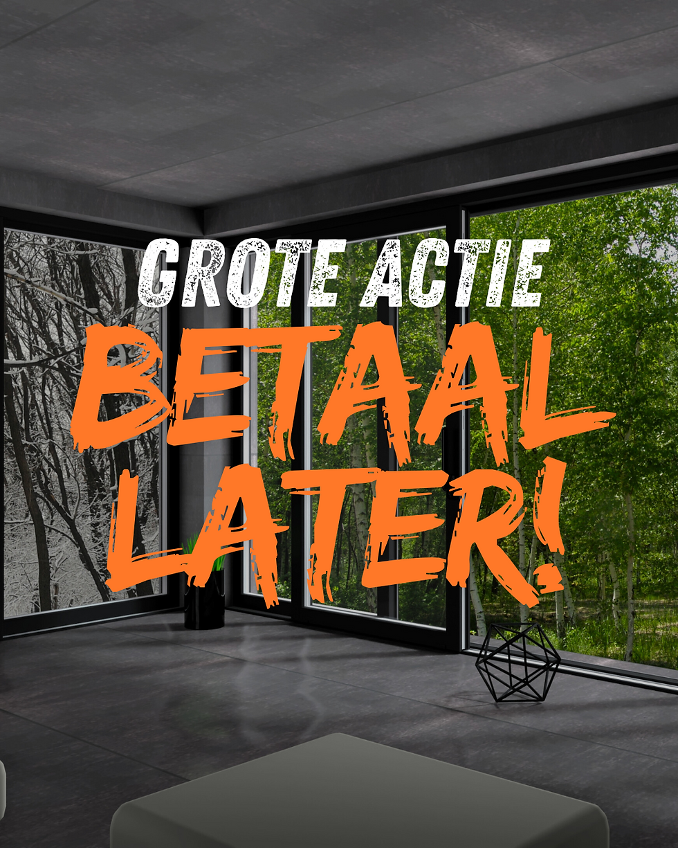 Grote Actie Betaal Later