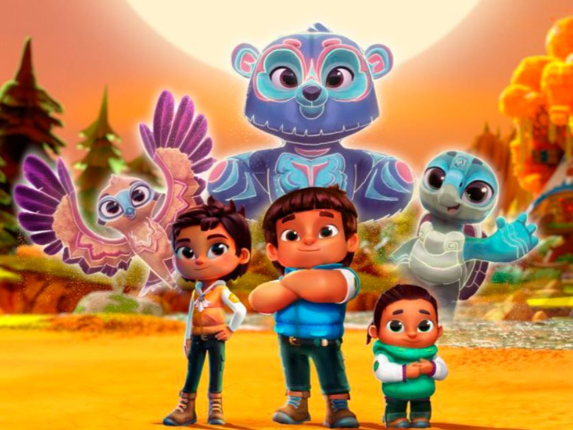 Spirit rangers cake or cupcake topper icing or wafer