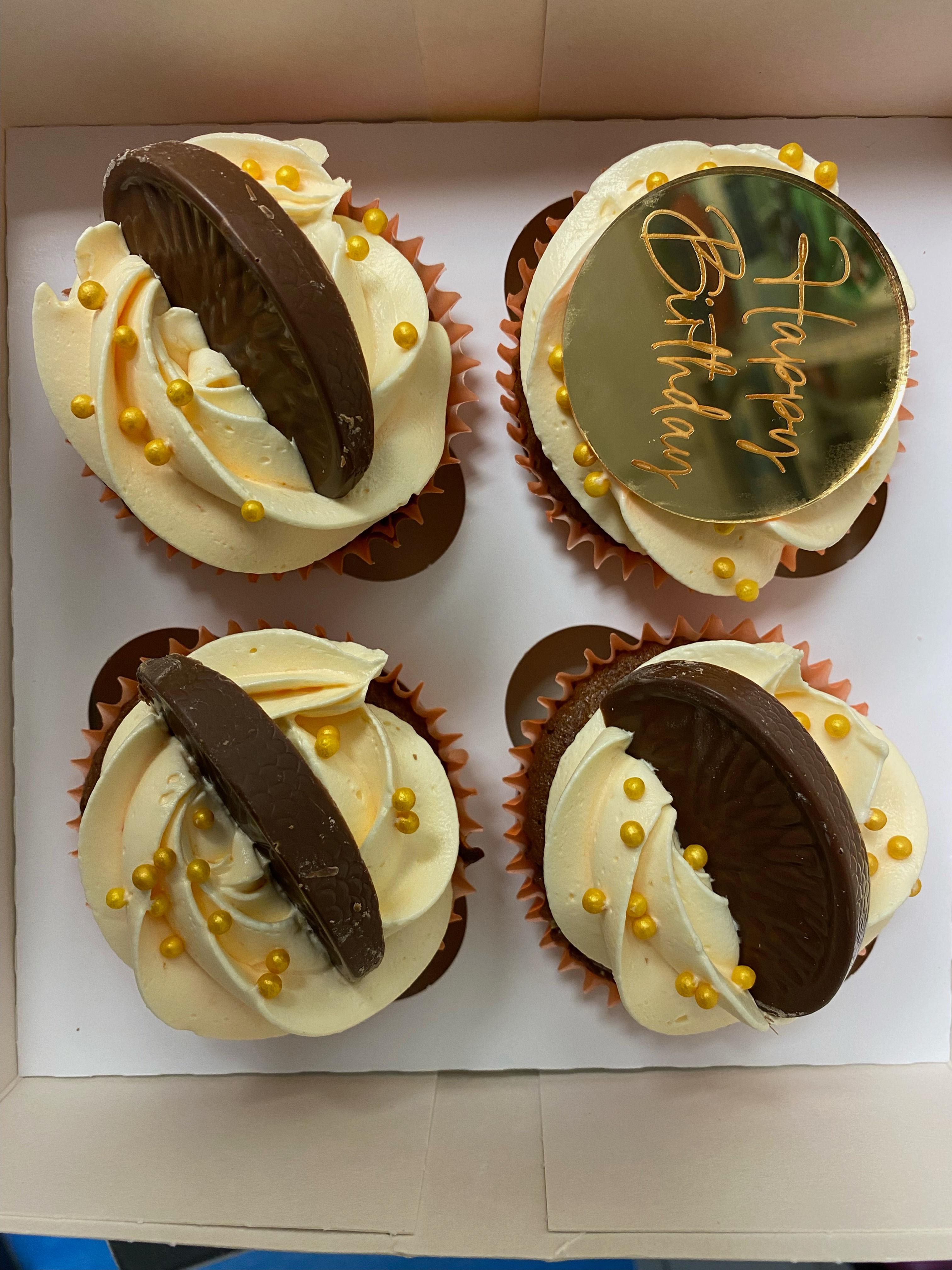 Happy birthday cake charm x 1 Acrylic topper many sizes