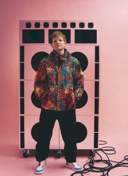 Ed sheeran icing and wafer cake topper