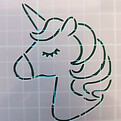 unicorn stencil