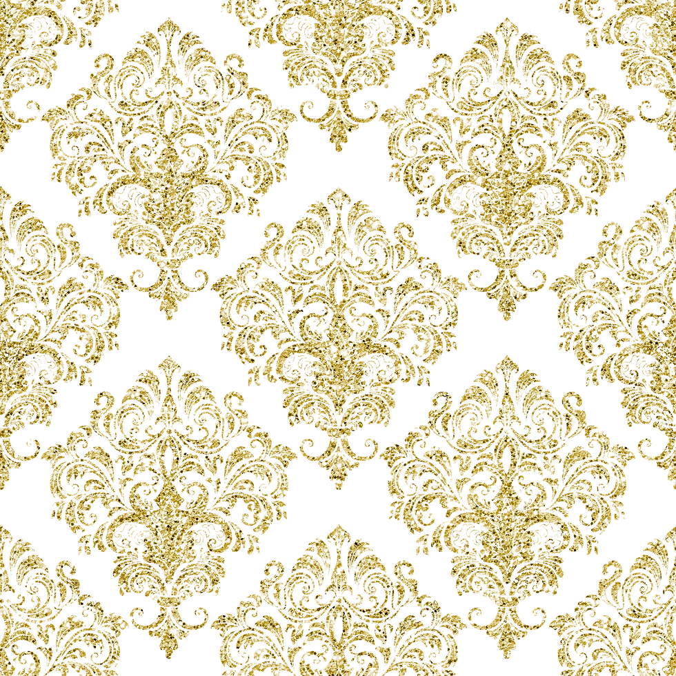Thumbnail: Gold Glitter Seamless cupcake toppers edible icing or wafer