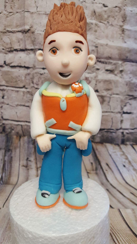 How to make gumpaste Rider from paw patroal
