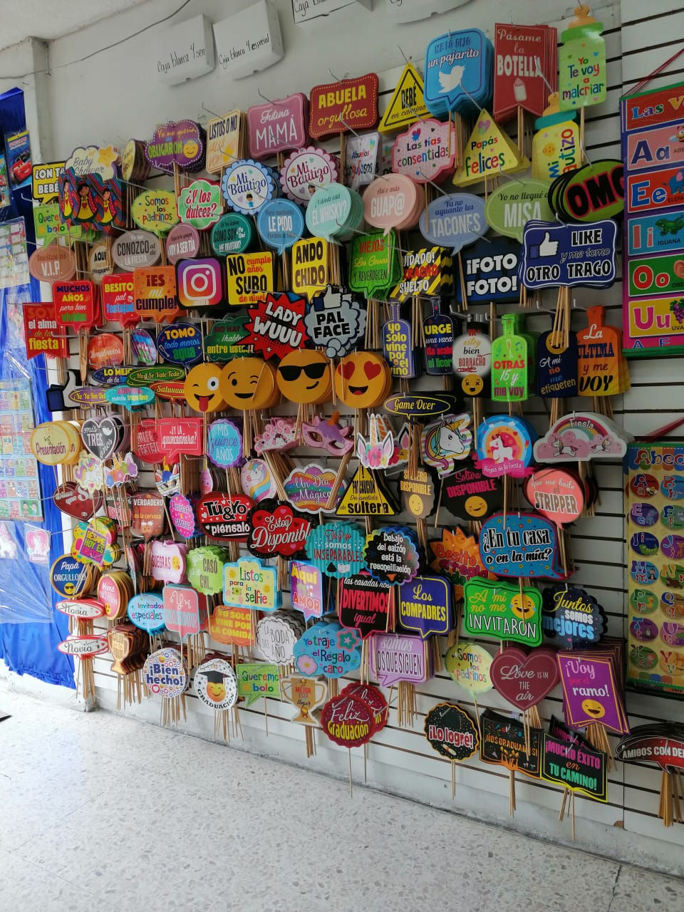 Letrero para Fiesta 1