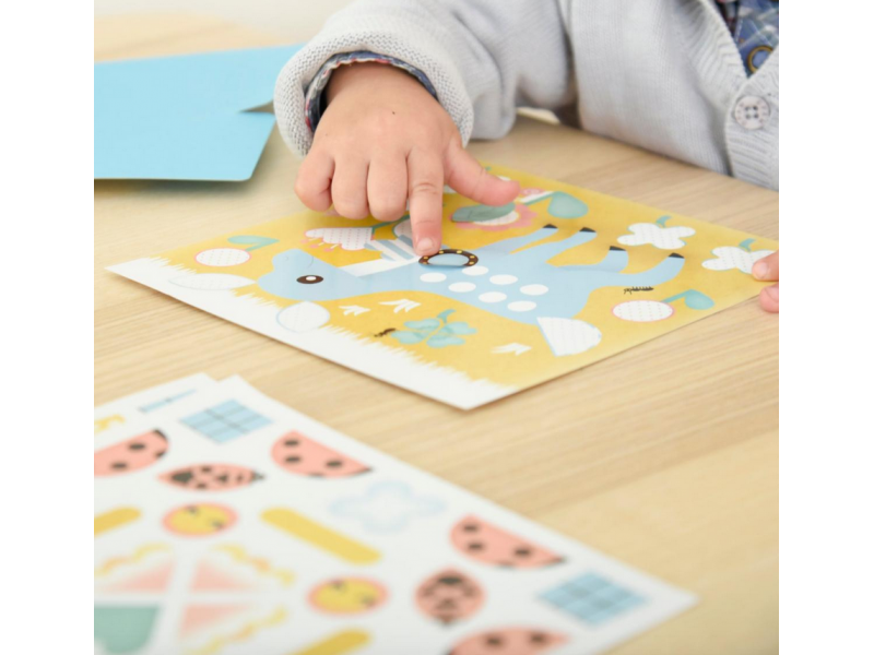 Miniature : Mes premières gommettes - Poppik - La forêt