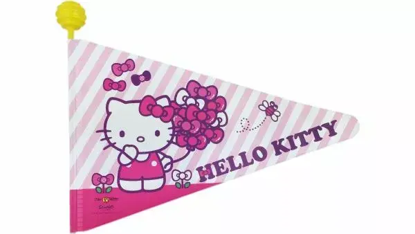 Bike Fashion Sicherheitswimpel "Hello Kitty"