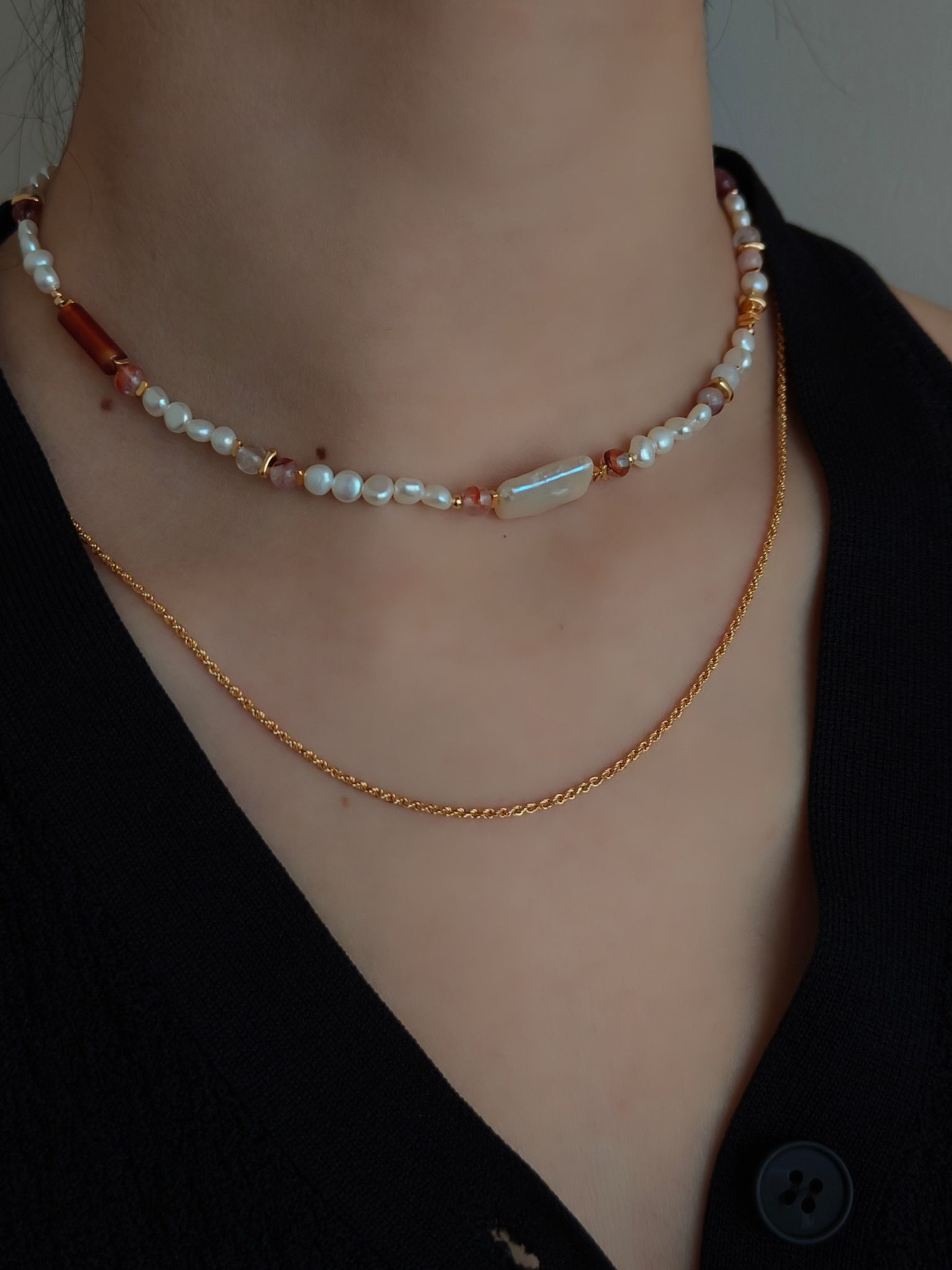 Seraphine Pearl Necklace