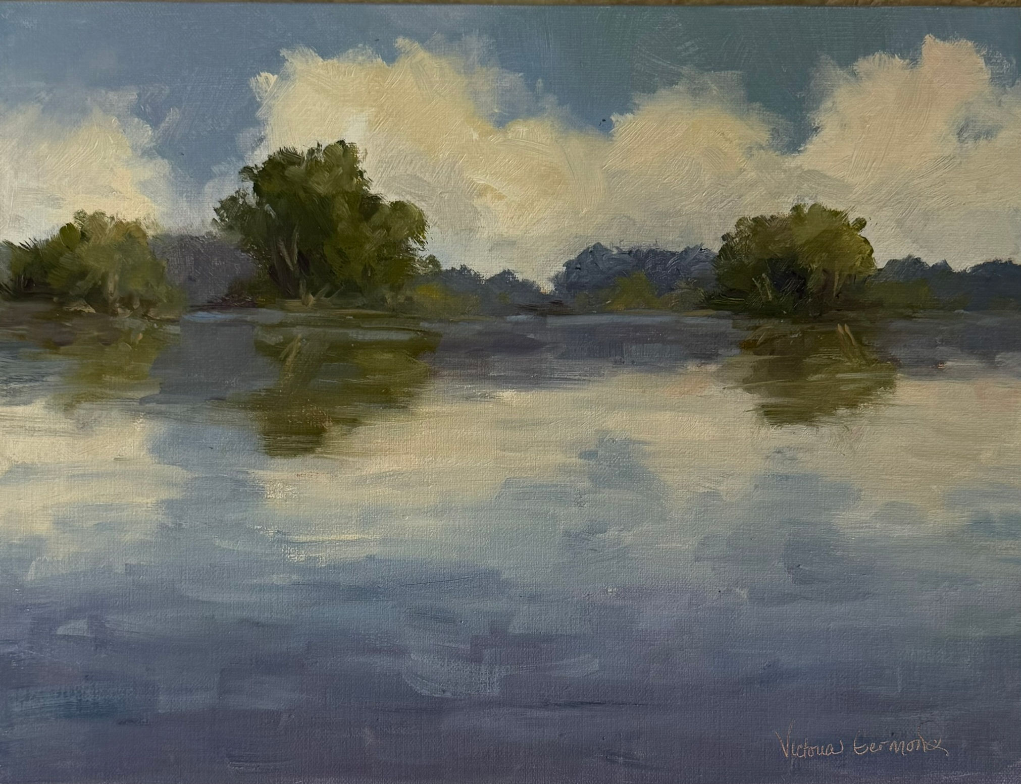 Water Landscape by Victoria Germond