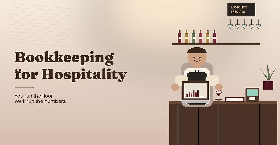 Bookkeeping for Hospitality