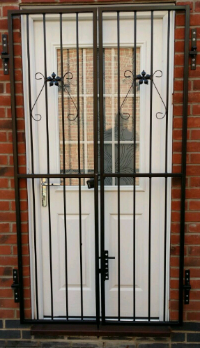 MH06, Double Security Gates shown closed