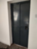 MH03, Security Framed, Sheeted Gate installed