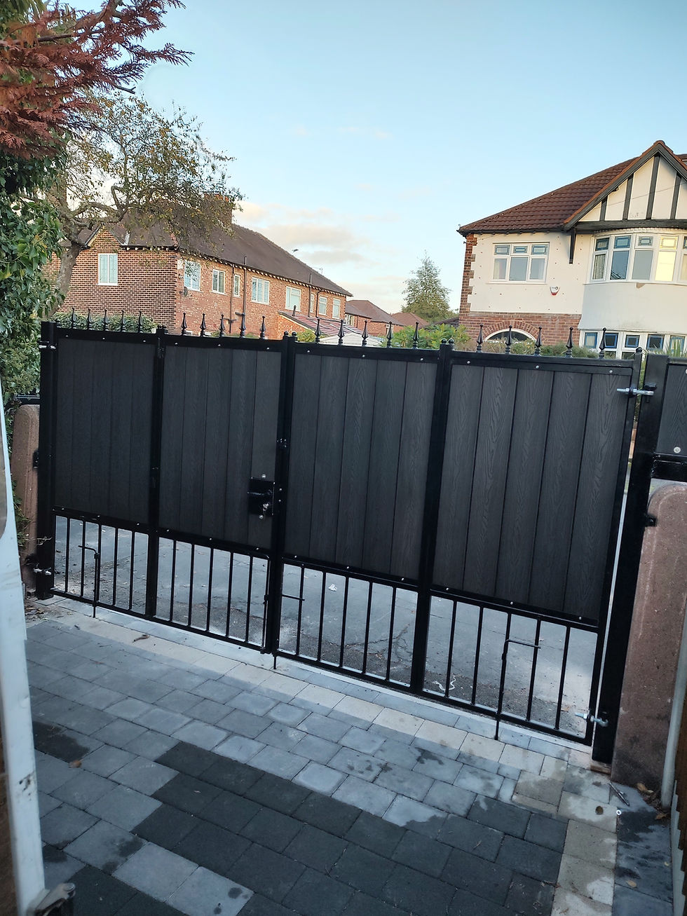Thumbnail: MH54 Composite Bi-Folding Drive Gate