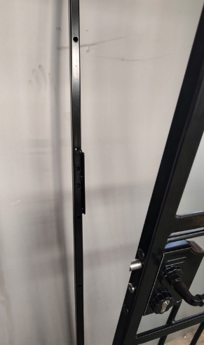 Thumbnail: MH55, Security Gate, Side Gate, Metal Door With Key Lock, Gate.