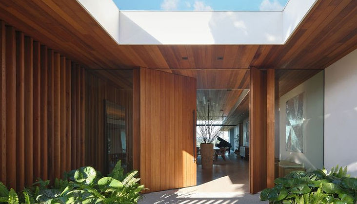 Image of an entry to a home