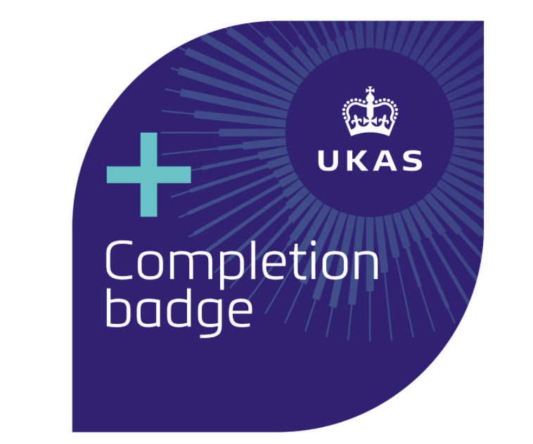 UKAS training complete!