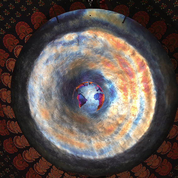 titanium gong for sound therapy