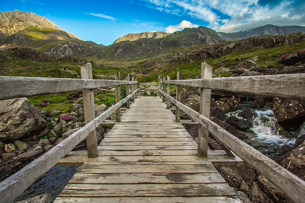 W snowdonia mountains