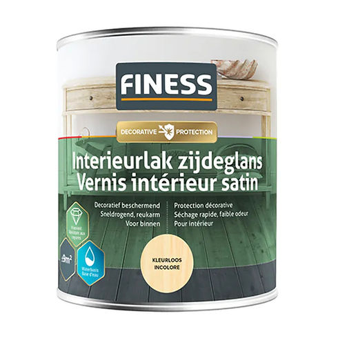 Finess - interieurlak - vernis zijdeglans