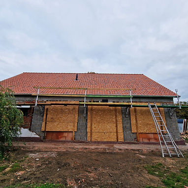 Renovatie van een hellend dak
