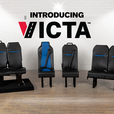 VICTA: A New Twist on Commercial Seating for Bus and Van Seat Customers