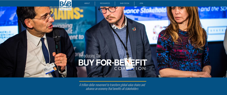 Buy for Benefit Coalition "Putting Purpose in Global Value Chains" Launch at WEF Annual DAVOS Meetings