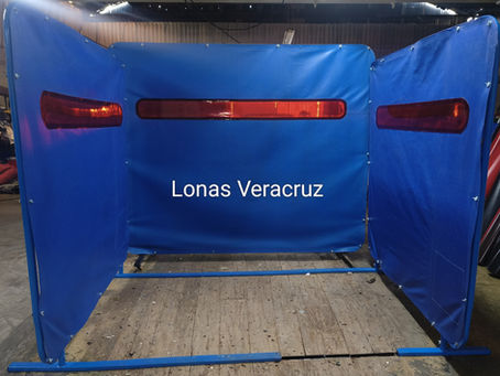 Mampara para aislar áreas de soldadura