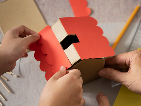 construção, sucata, estrutura, arteterapia