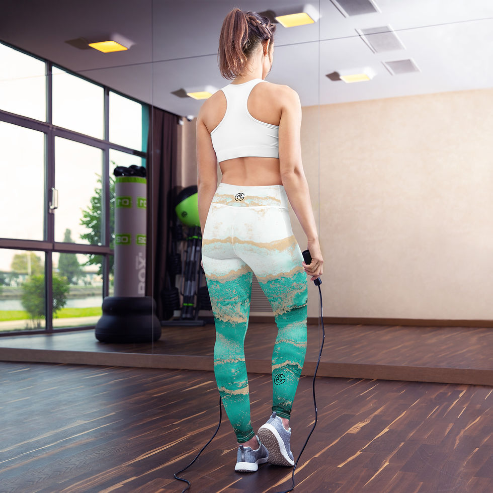 Thumbnail: Take me to the Beach Yoga Leggings