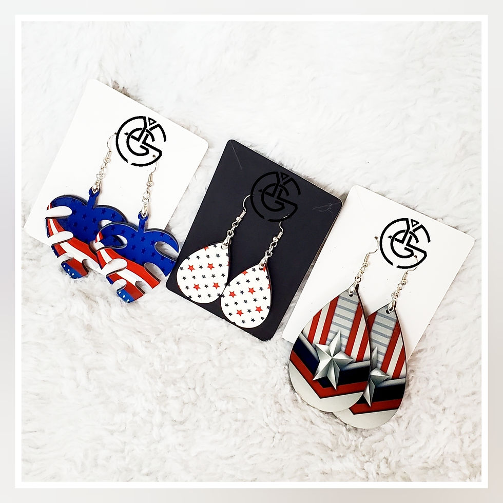 Thumbnail: Red White & Blue Leaf