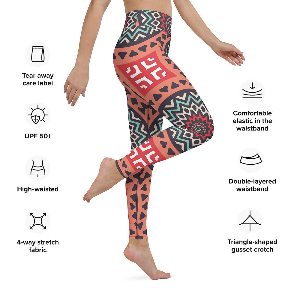 Thumbnail: Mandala_01 Yoga Leggings