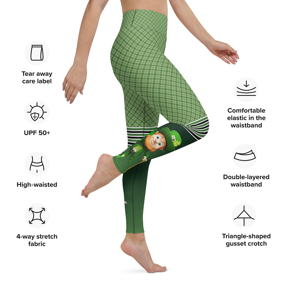 Thumbnail: #Leprechaun Yoga Leggings