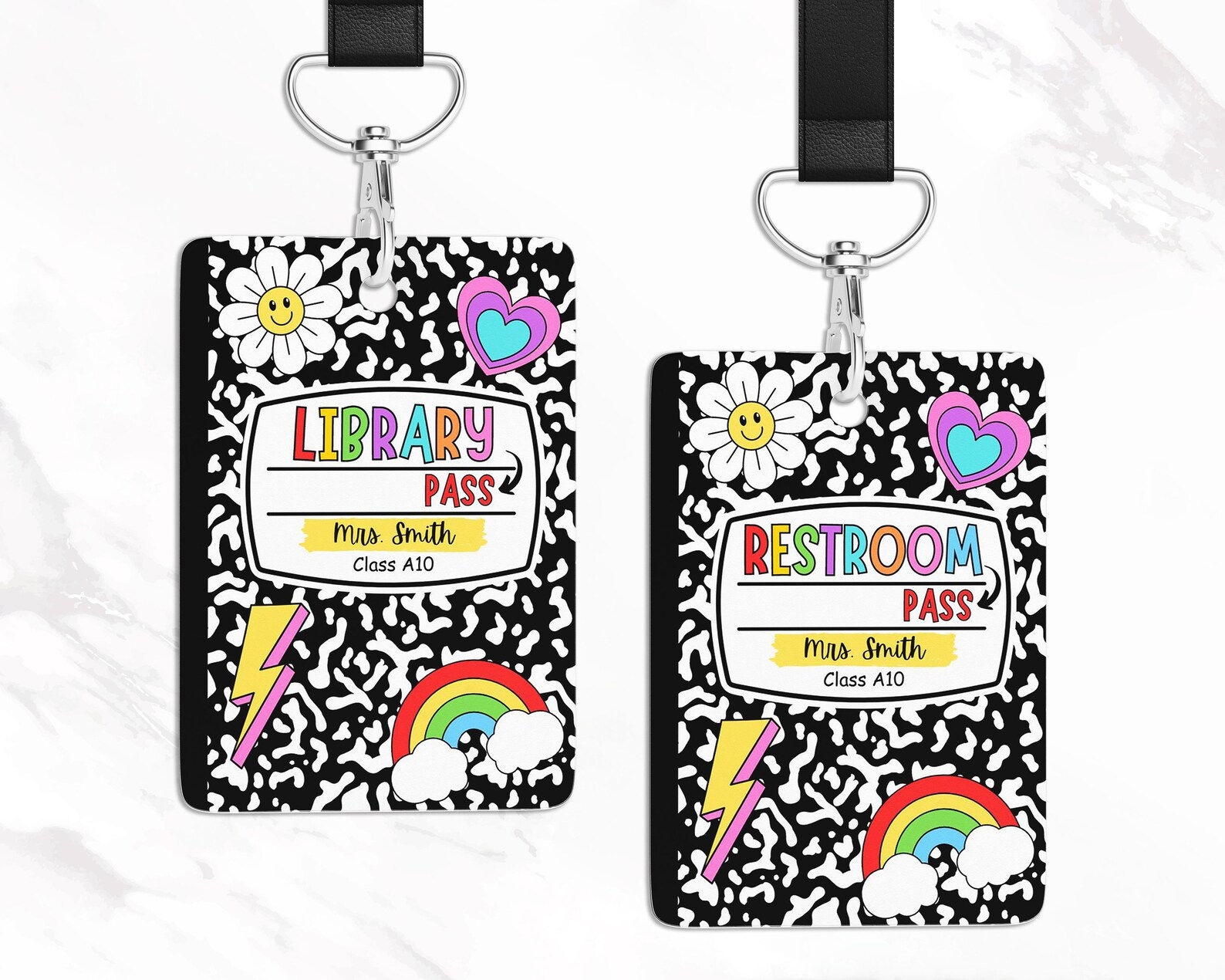 Hall Passes - Composition Book