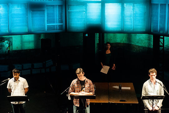 Left to Right Zahir Gilani,Jason Siks, Julie Tepperman, Brett Donahue Photographer- Abhish