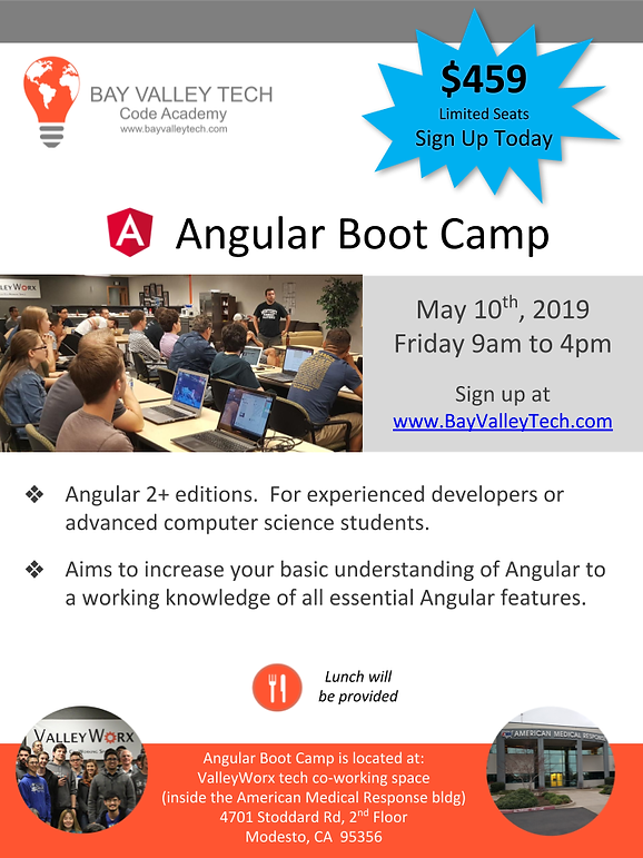 BVT Angular Bootcamp (May 10, 2019) flye