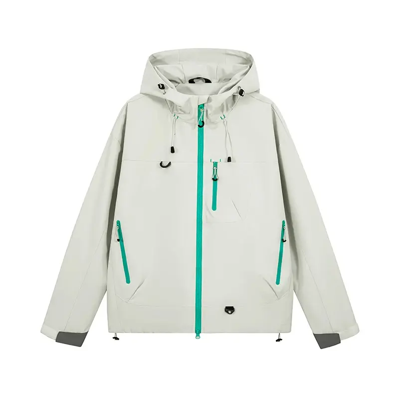 Thumbnail: Unisex Hiking Jacket Waterproof Autumn Windbreaker Ourdoor Hooded Coats Women