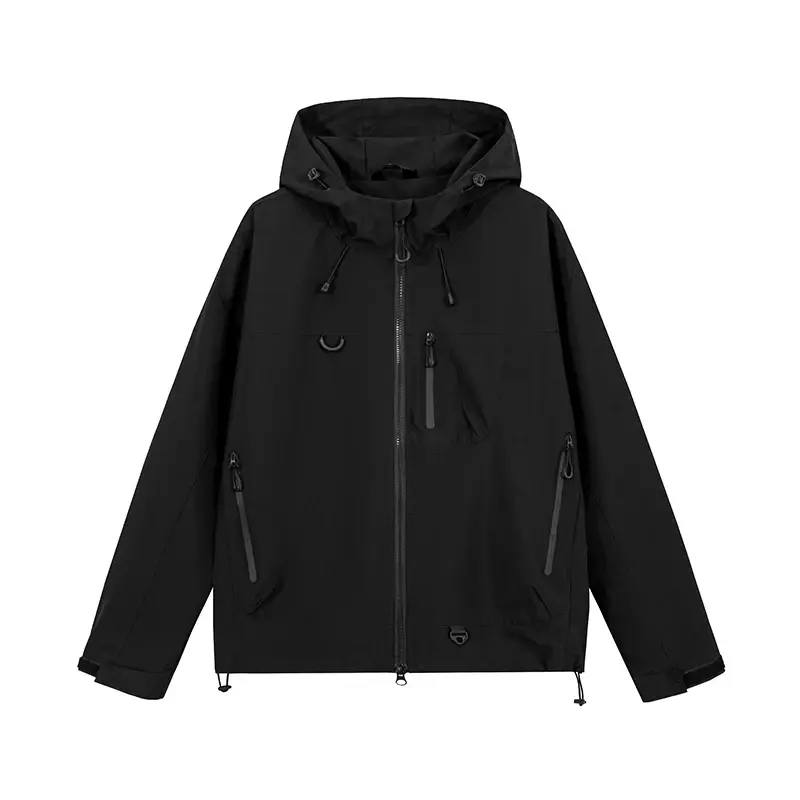 Thumbnail: Unisex Hiking Jacket Waterproof Autumn Windbreaker Ourdoor Hooded Coats Women