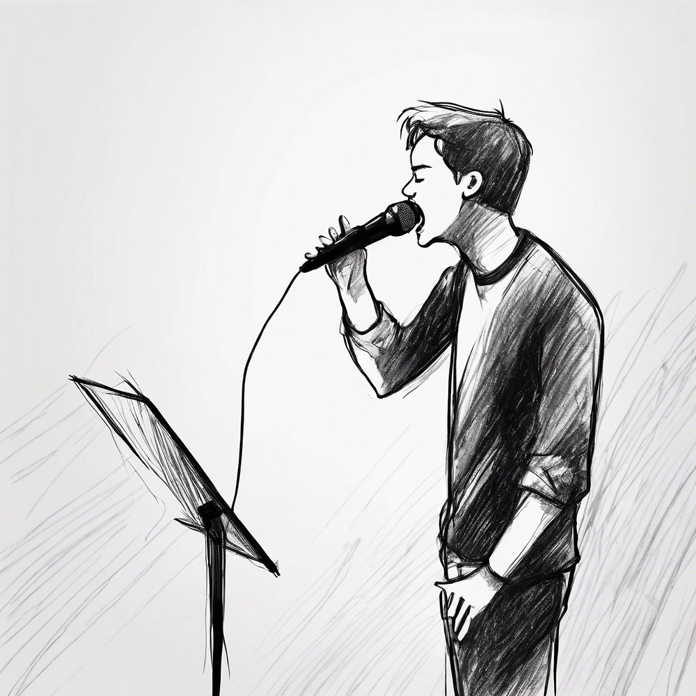 Singing Lessons Artwork A couple of tips for how and where to practice singing between lessons.