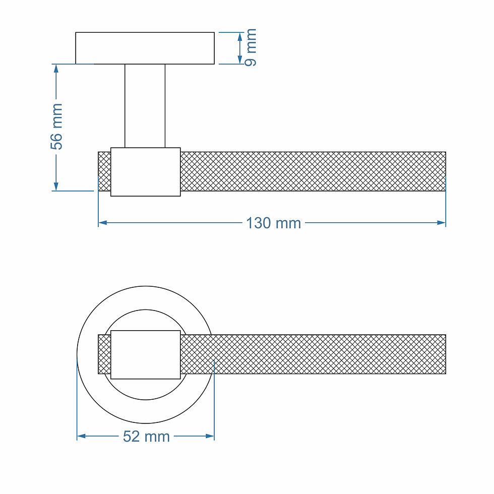 Thumbnail: Knurled Lever on Loop Rose