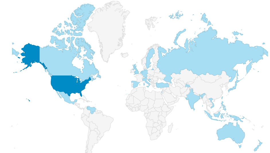 28 Countries...The Global Appeal of Raising Fields