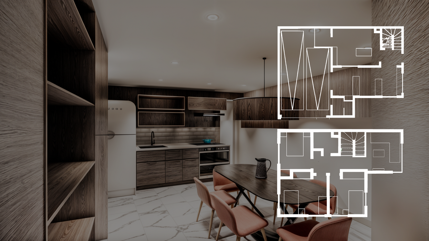 render remodelación y diseño arquitectura