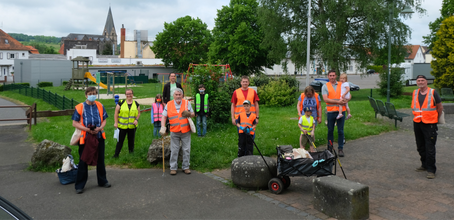 Viel Abfall bei "Saubere Sache" in Kesselbach und Londorf gesammelt
