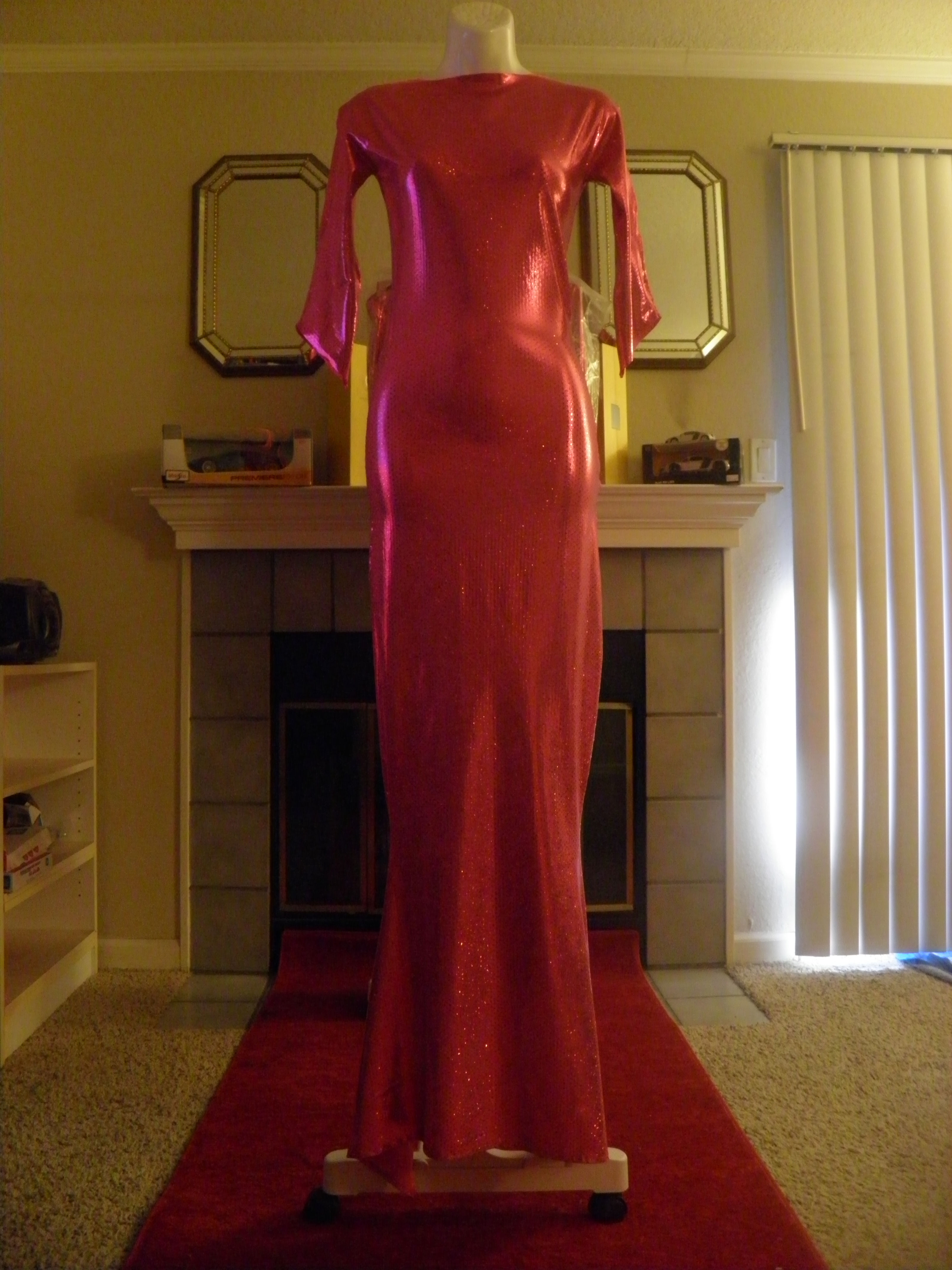 Pink Shimmer Mermaid Dress