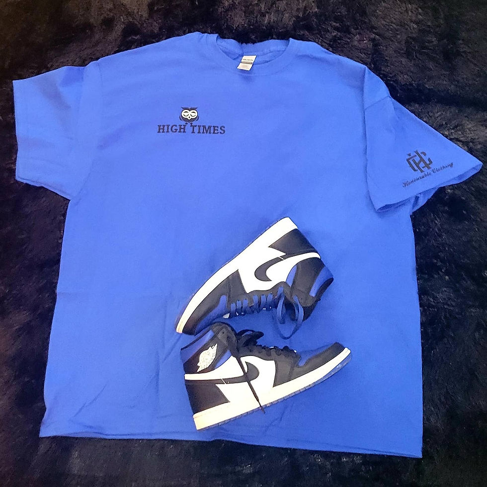 Thumbnail: Royal Blue White & Black High Times Shirt