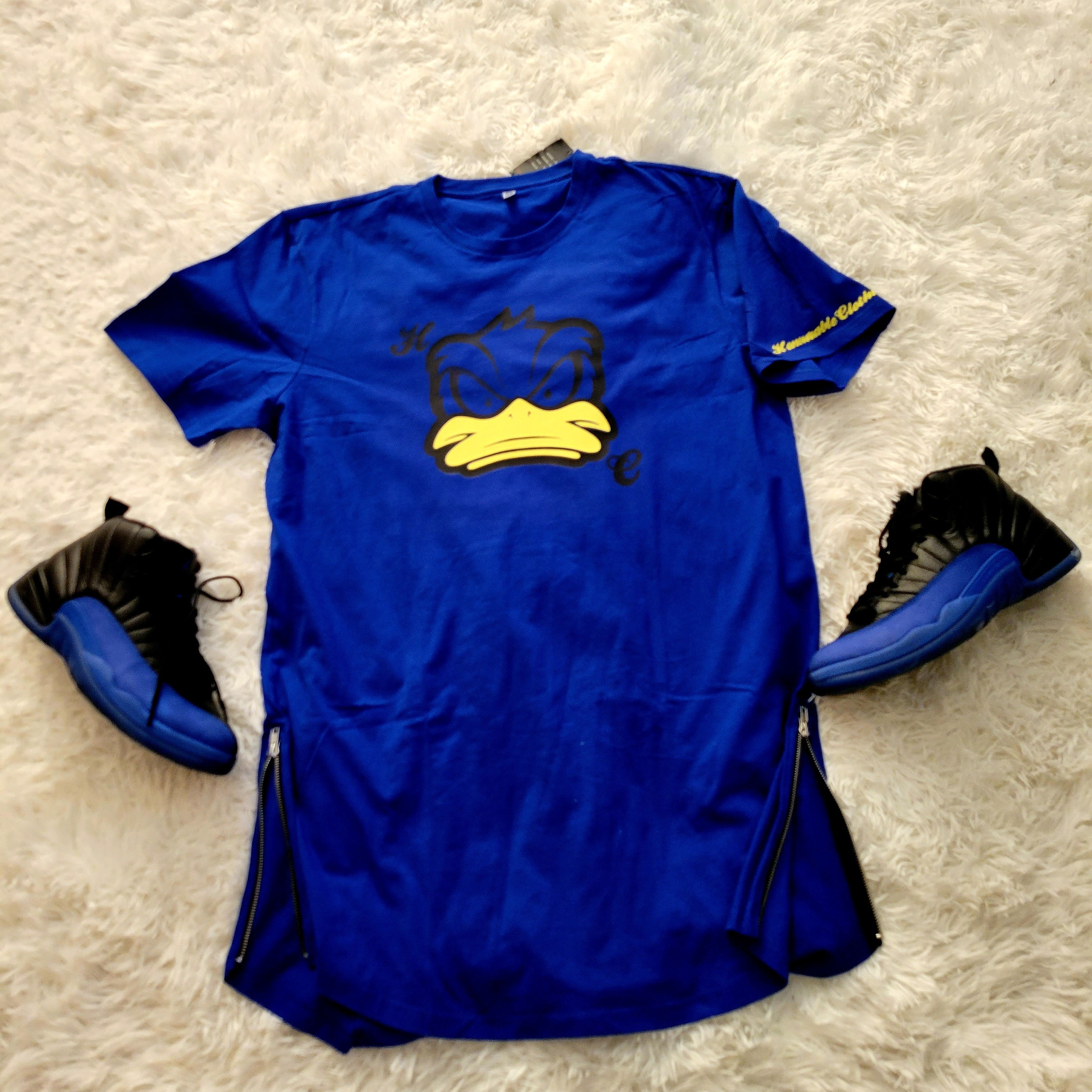 Royal Blue DuckTown Side Zipper 